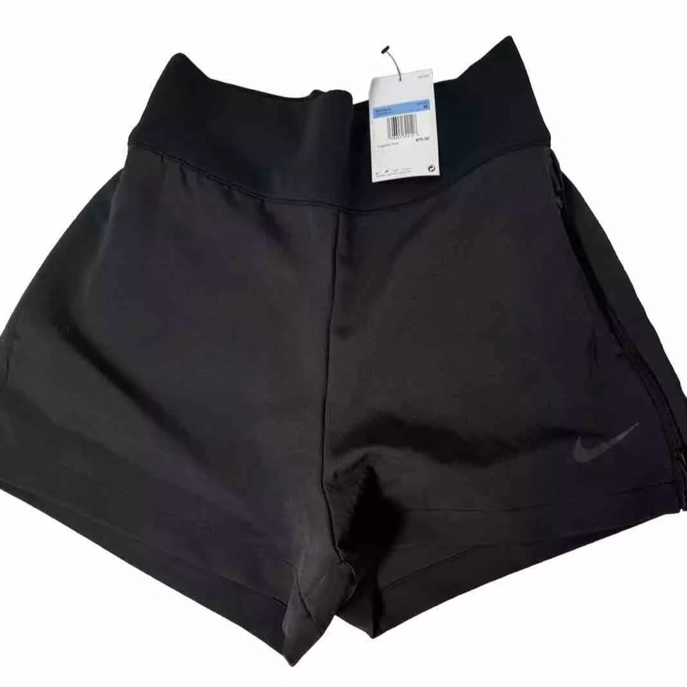Nike Team Tech Pack Woven Volleyball Shorts Black High Waist DX0626-010 Size XL - Picture 3 of 5